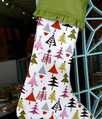 Tutorial Tuesday: Christmas Stocking with Ruffle