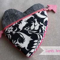 Tutorial Tuesday: Cupid’s Arrow Heart Pouch