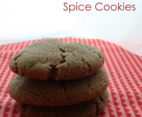 Chewy Ginger Cookies