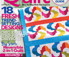 Picture Perfect in Quilt Magazine