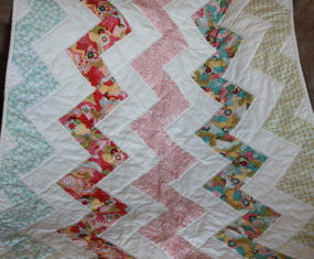 Chevron Baby Quilt