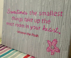 Mini Quote Quilt